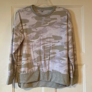 White birch camo sweater